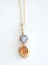 Load image into Gallery viewer, Sapphires Pendant on Chain
