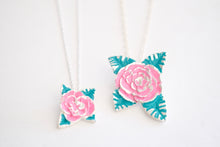 Load image into Gallery viewer, Pink Flora Pendant
