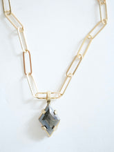 Load image into Gallery viewer, Midnight Diamond Pendant
