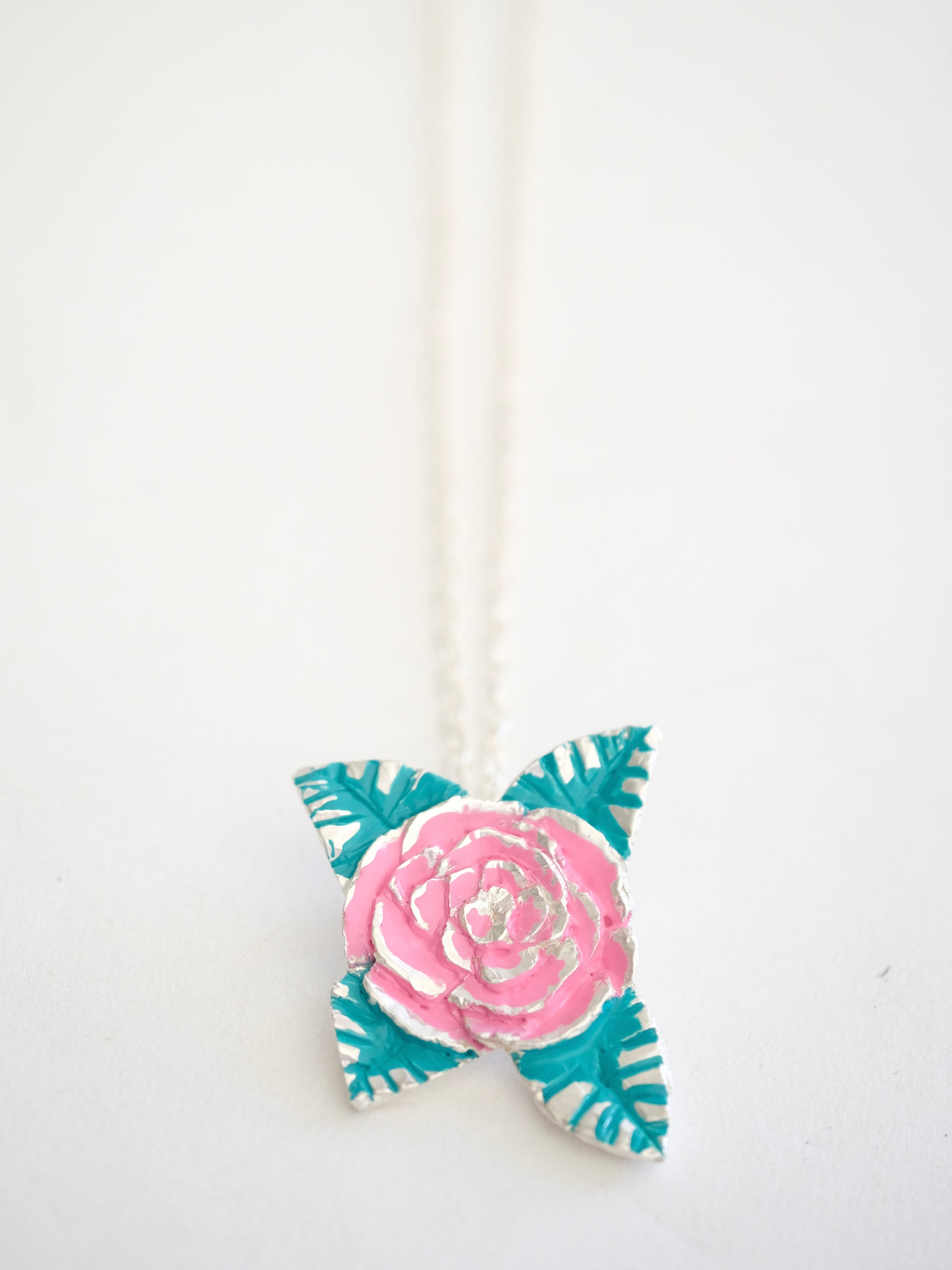 Pink Flora Pendant