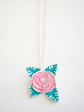 Load image into Gallery viewer, Pink Flora Pendant
