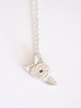 Load image into Gallery viewer, Rose and Red Diamond Pendant
