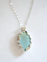 Load image into Gallery viewer, Turquoise and Silver Statement Pendant
