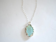 Load image into Gallery viewer, Turquoise and Silver Statement Pendant
