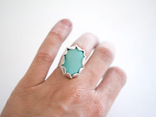 Load image into Gallery viewer, Turquoise and Silver Statement
