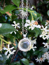 Load image into Gallery viewer, Quartz Pendant Necklace in Silver
