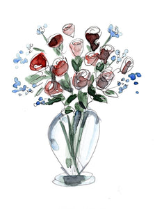 SOLD OUT- Flowers for Mom - an evening with watercolors