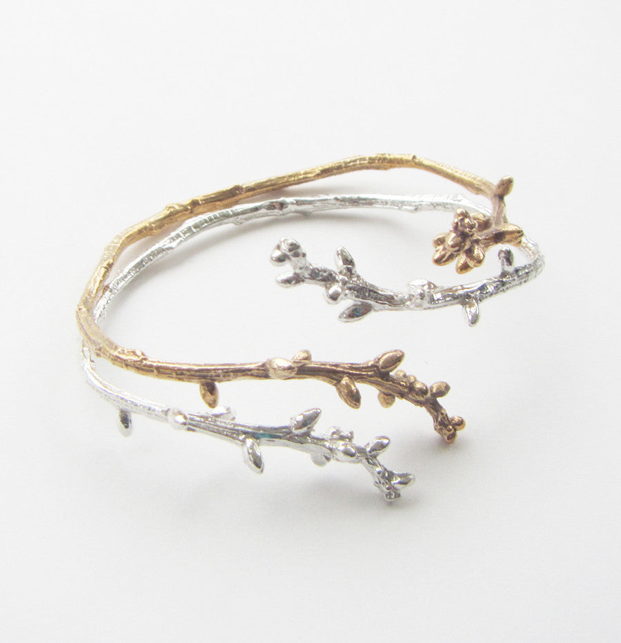 Twig Wrap Cuff Bracelet