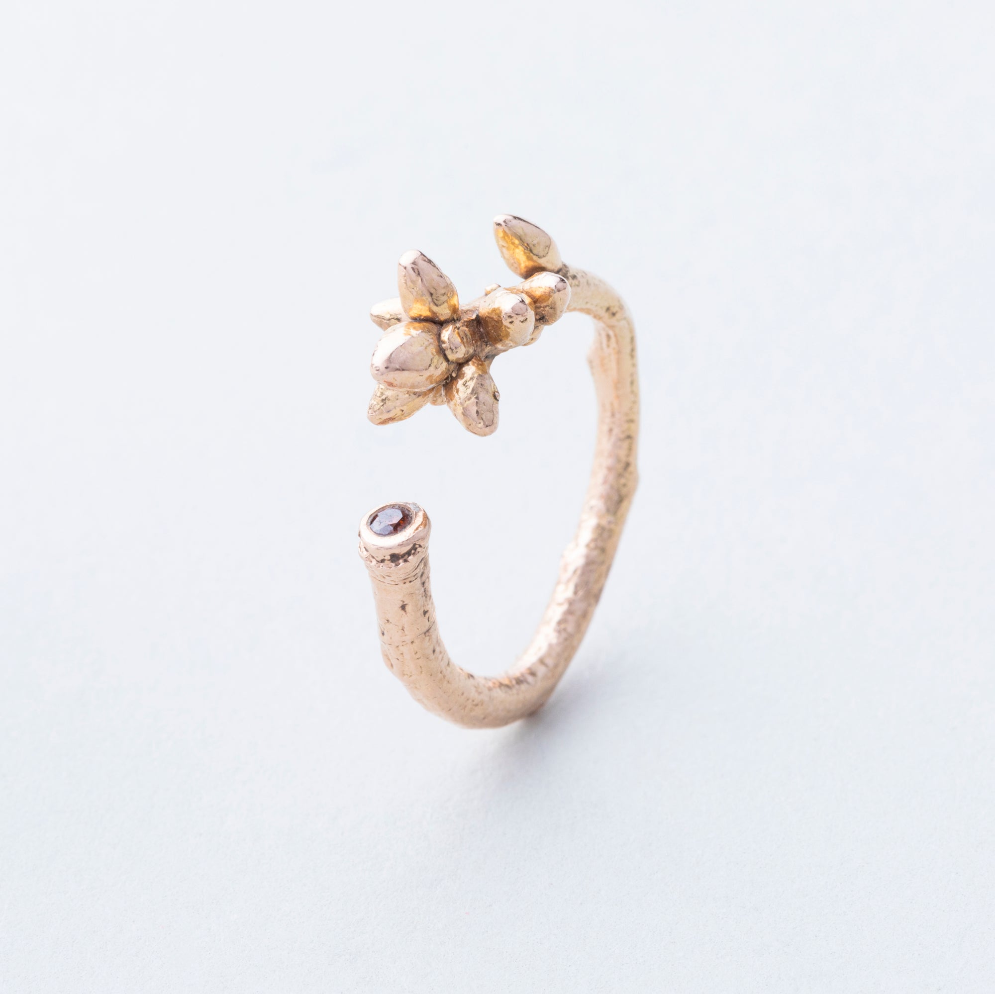 Diamond and Gold Twig Wrap