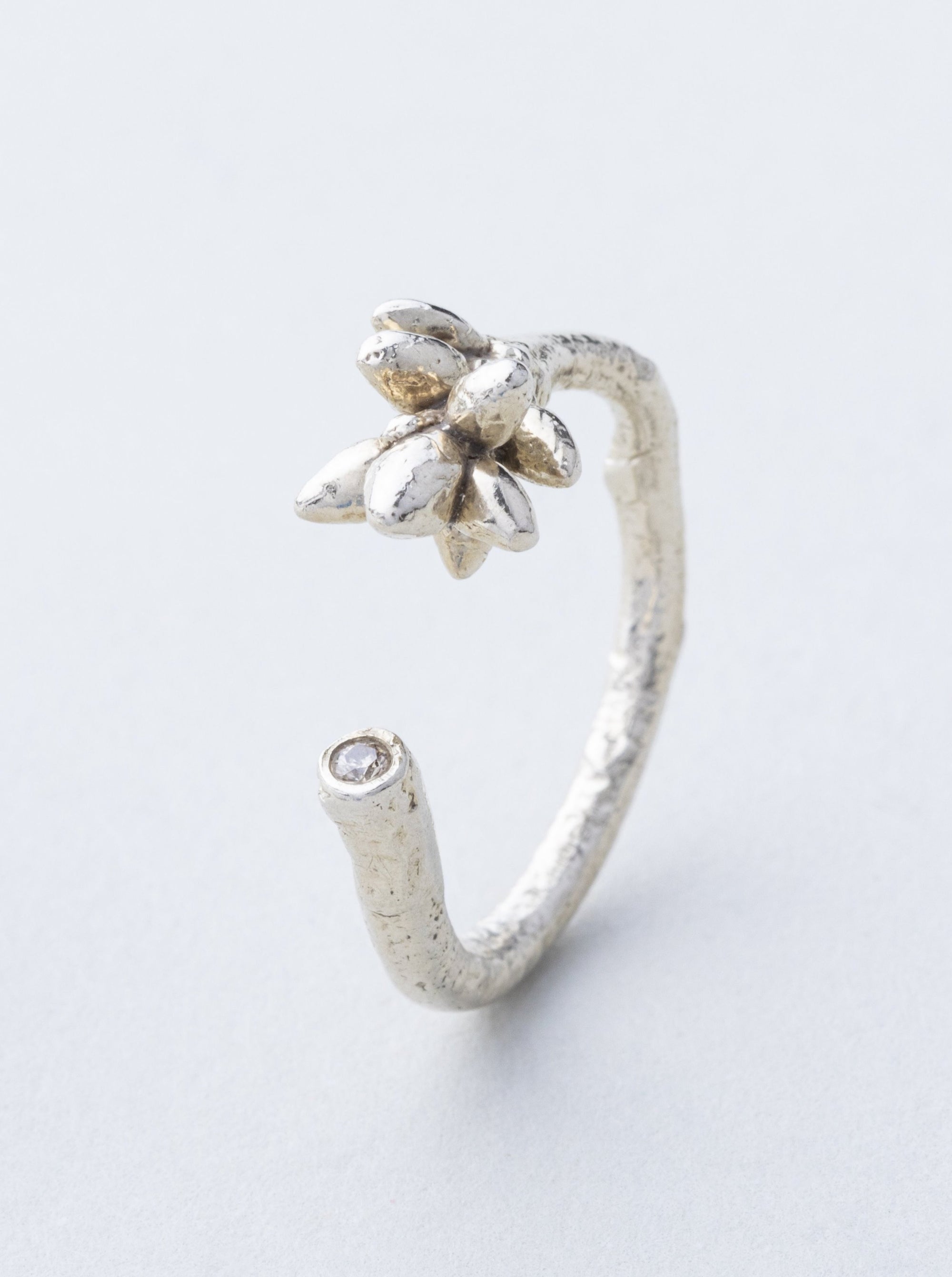 Diamond and Gold Twig Wrap