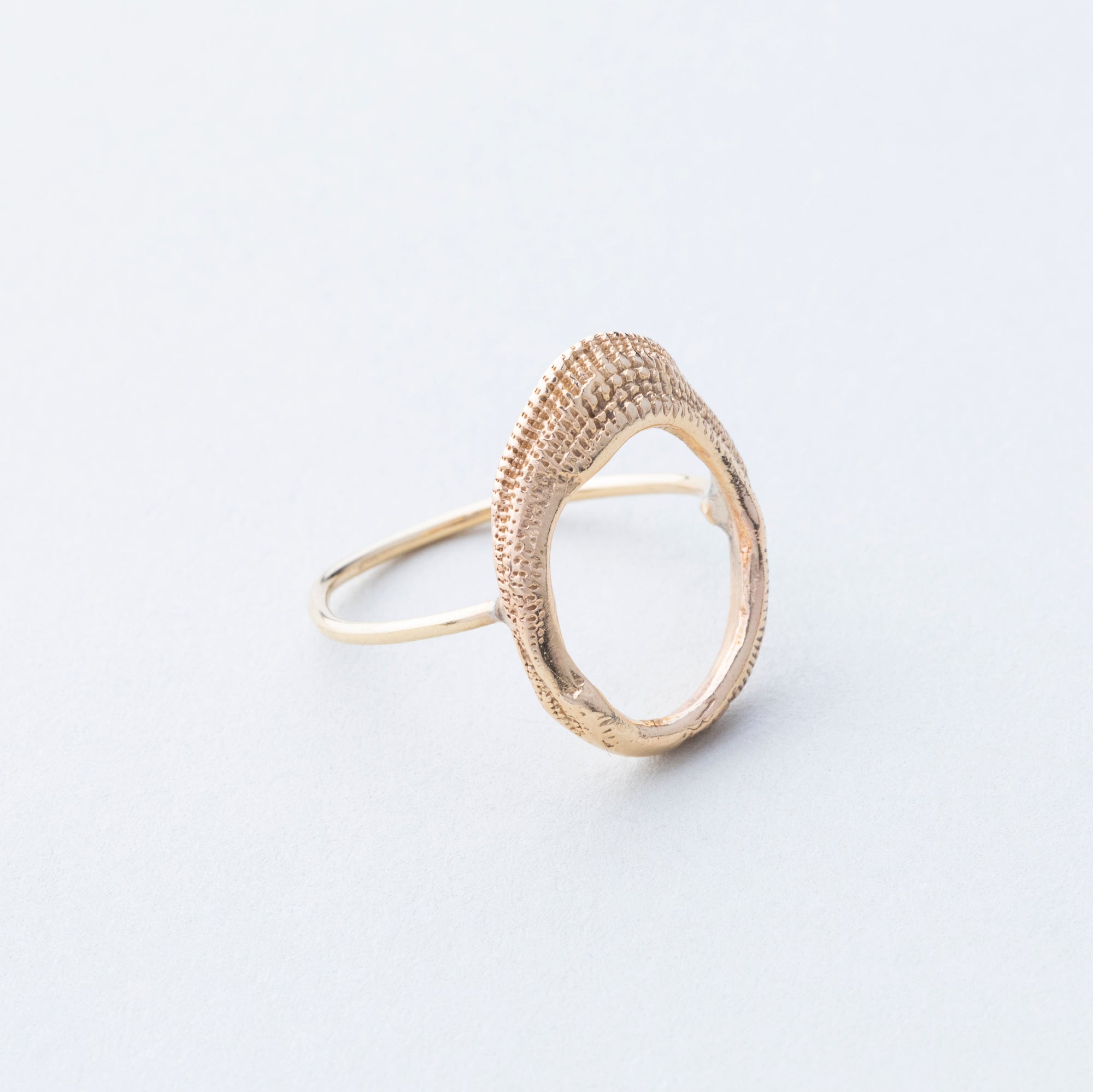 Oval Shell Ring