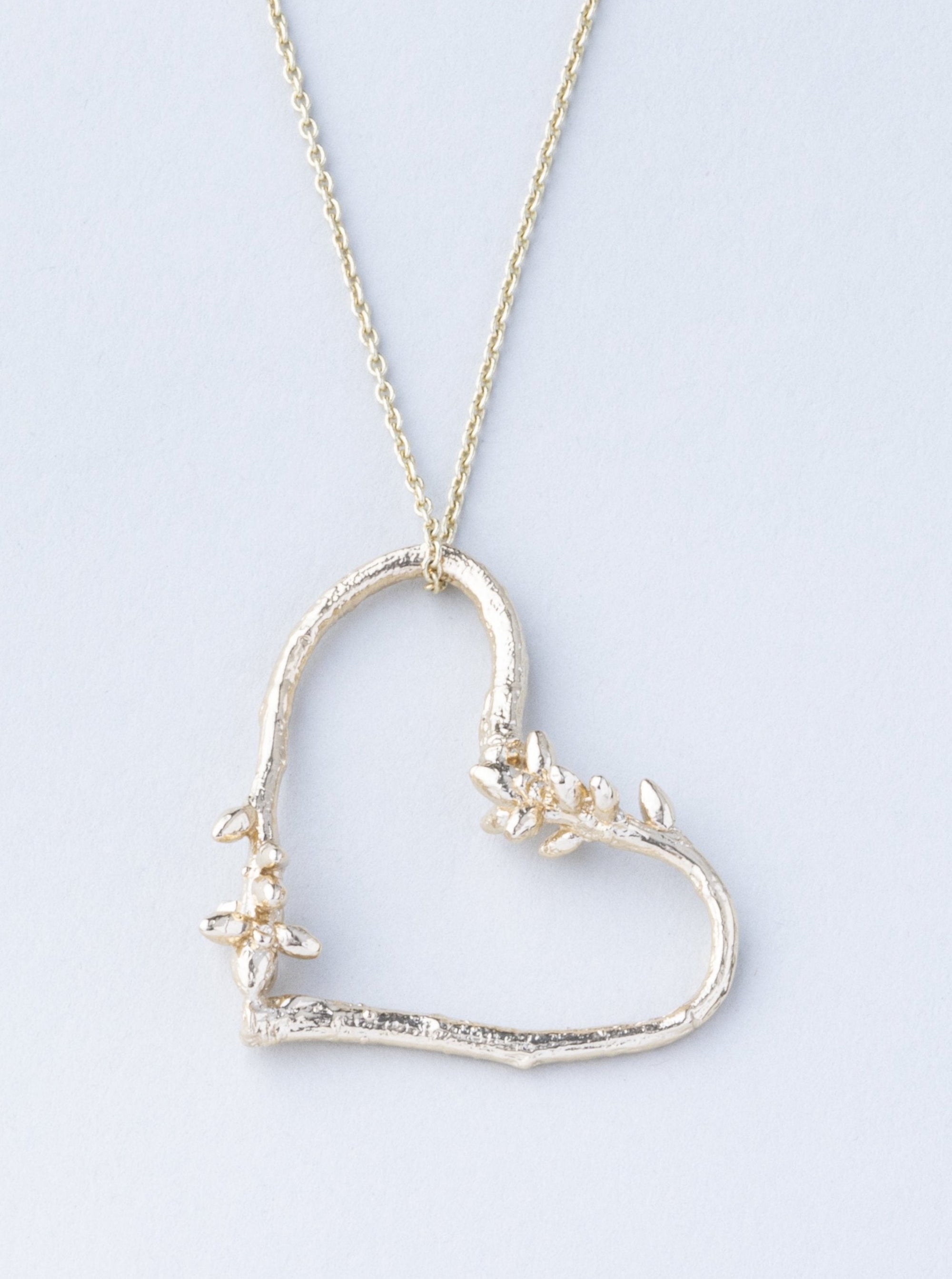 Twig Heart Pendant