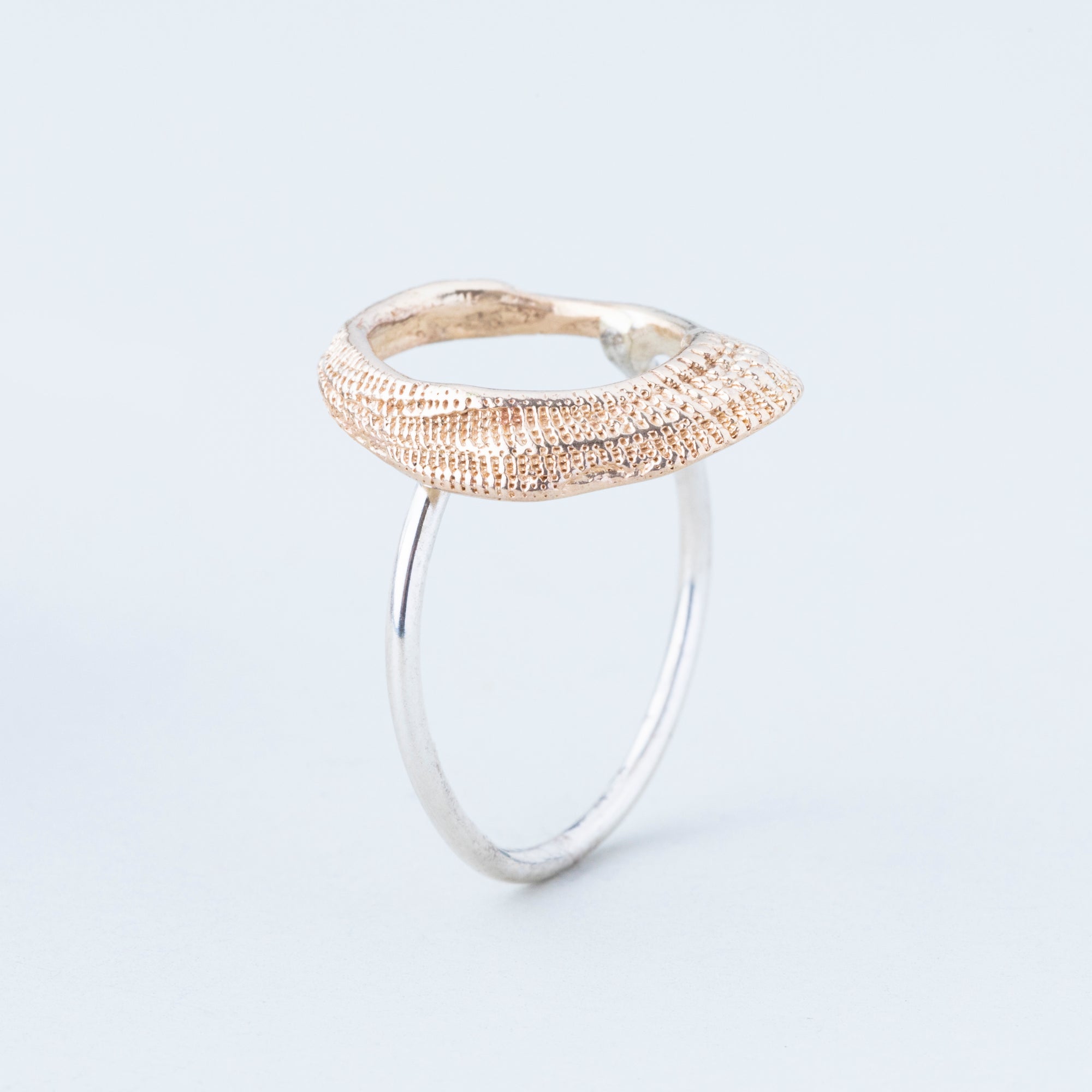 Oval Shell Ring