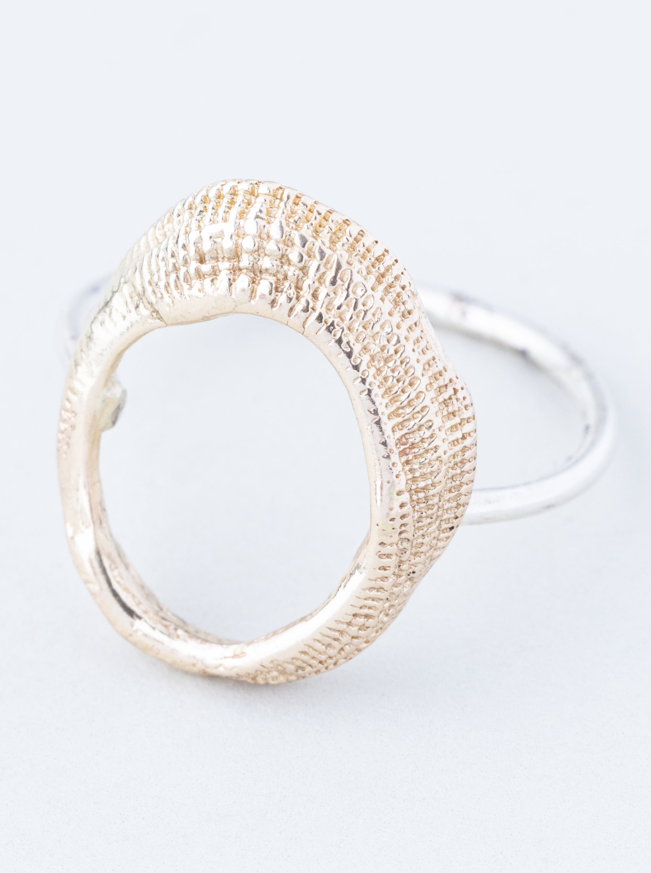 Oval Shell Ring